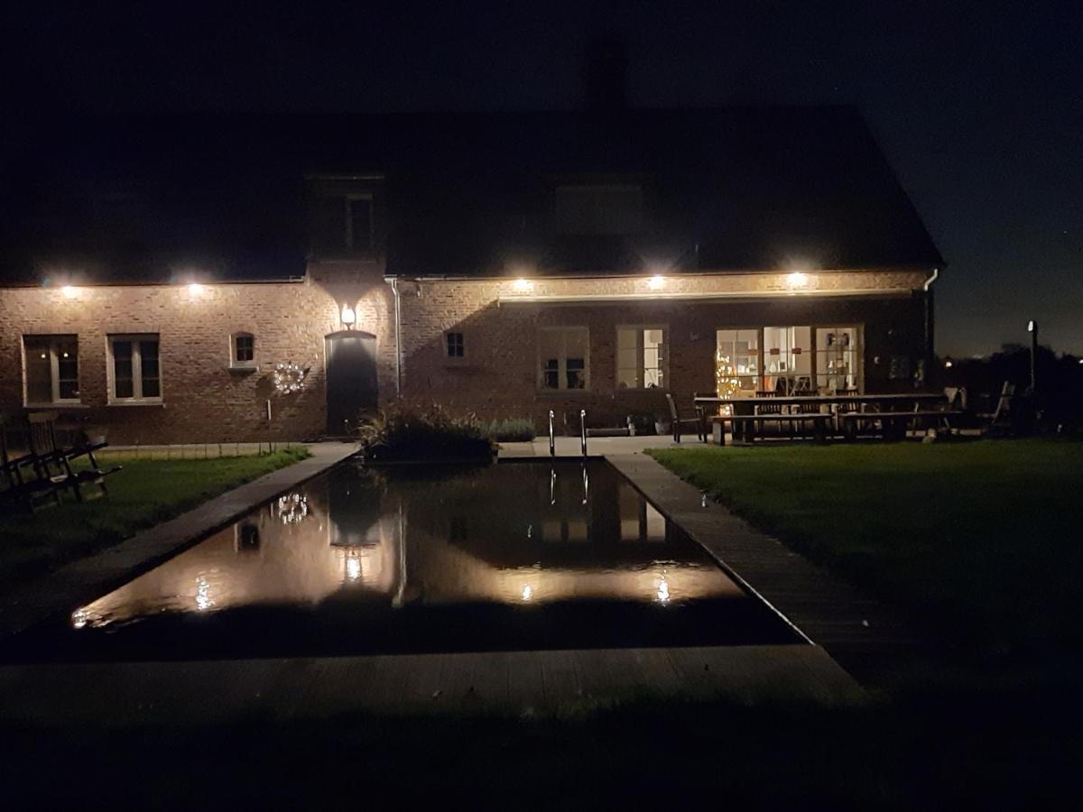B & B Victors Hof, Met Zwemvijver In Landelijke Setting Lievegem Esterno foto