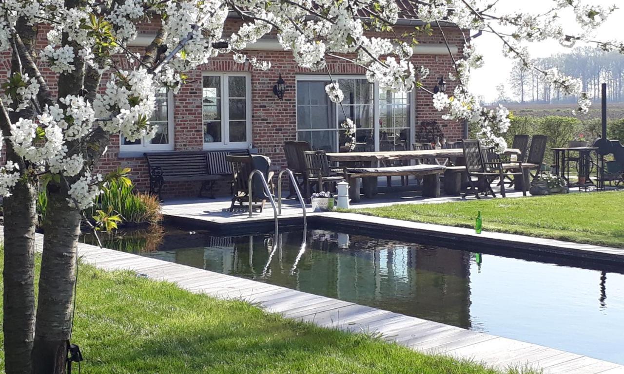 B & B Victors Hof, Met Zwemvijver In Landelijke Setting Lievegem Esterno foto